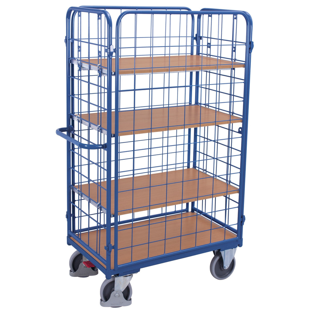 VARIOfit Etagenwagen hoch mit Gitterwänden