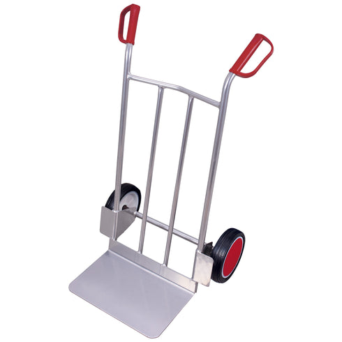 Aluminiumkarre mit großer Schaufel