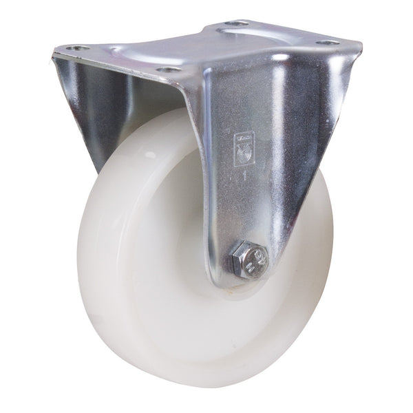 Bockrolle Polyamid, 150 x 40 mm, weiß