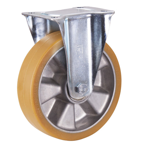 VARIOfit Bockrolle Polyurethan, 200 x 50 mm, 92° Shore A bpt-200.001