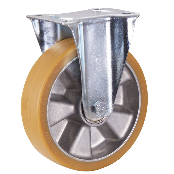 Bockrolle Polyurethan, 200 x 50 mm, 92° Shore A