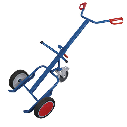 VARIOfit Fasskarre mit 1 Stützbremsrolle fk-1104