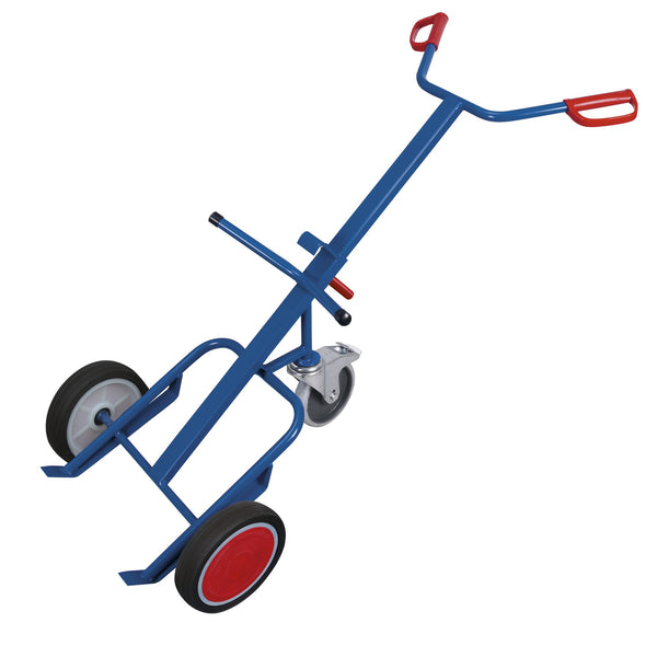 VARIOfit Fasskarre mit 1 Stützbremsrolle fk-1104