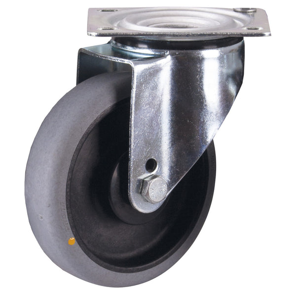 VARIOfit Lenkrolle elektrisch leitfähig, 160 x 40 mm, grau lpg-160.036