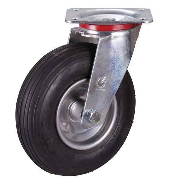 VARIOfit Lenkrolle mit Luftreifen, 230 x 65 mm, schwarz lpl-230.000