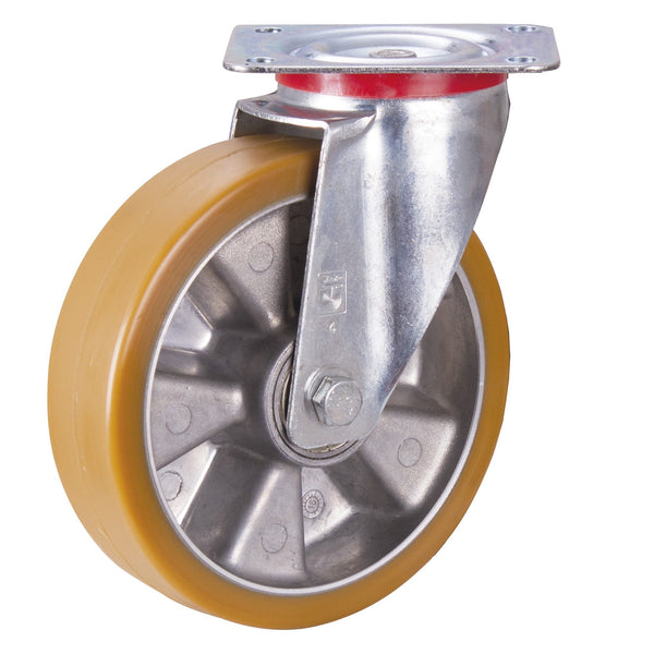 VARIOfit Lenkrolle Polyurethan, 200 x 50 mm, 92° Shore A lpt-200.007