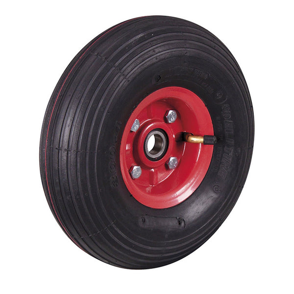 VARIOfit Luftrad mit Rillenprofil, 260 x 85 mm, schwarz lug-260.008