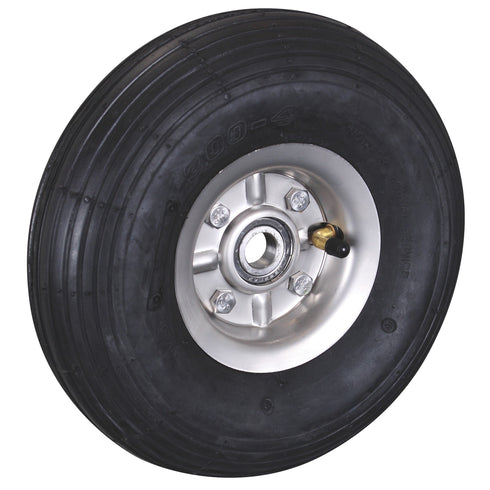 Luftrad mit Rillenprofil, 260 x 85 mm, schwarz