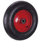 VARIOfit Luftrad mit Rillenprofil, 400 x 100 mm, schwarz lug-400.008