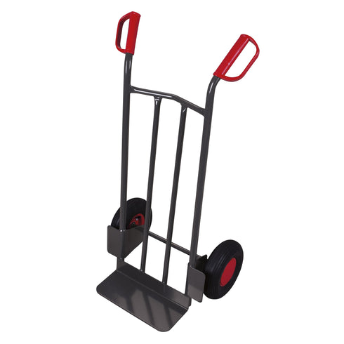 Stahlrohrkarre mit breiter Schaufel
