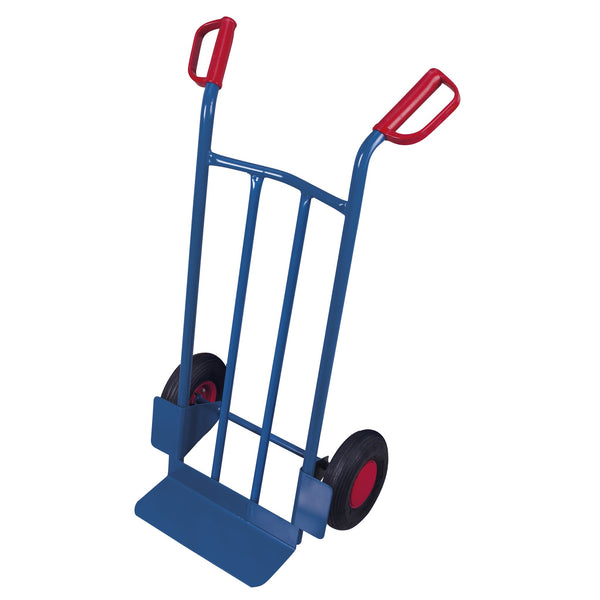 VARIOfit Stahlrohrkarre mit breiter Schaufel sk-710.020