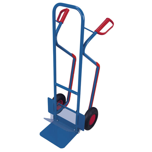 VARIOfit Stahlrohrkarre mit abklappbarer Schaufel sk-710.217