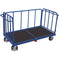VARIOfit Dreiwandwagen mit senkrechten Streben sw-1307