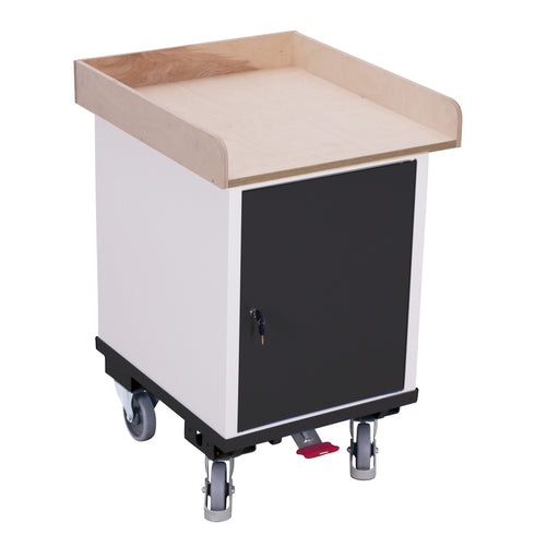 Flügeltürschrank mit 1 Ladefläche