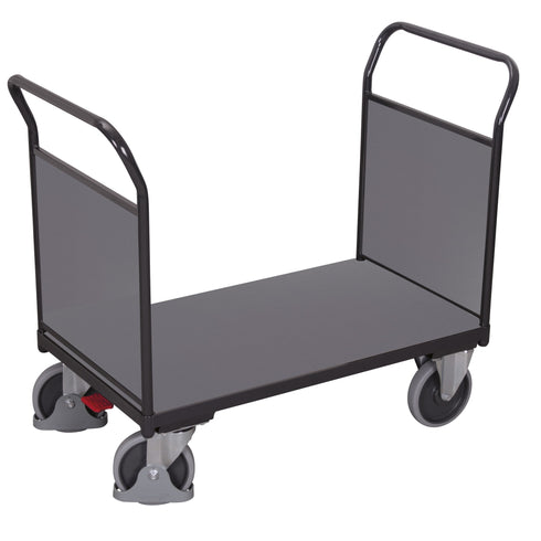 Doppel-Stirnwandwagen mit Holz