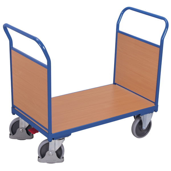 Doppel-Stirnwandwagen mit Holz