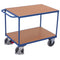 VARIOfit Schwerer Tischwagen mit 2 Ladeflächen sw-500.504