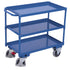 VARIOfit Tischwagen mit 3 Ladeflächen mit Wanne sw-500.610