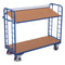 VARIOfit Etagenwagen mit 2 Holzböden sw-540.200