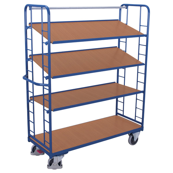 Etagenwagen mit 4 Holzböden