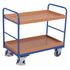 Etagenwagen niedrig, 1 Etage + 2 Tabletts