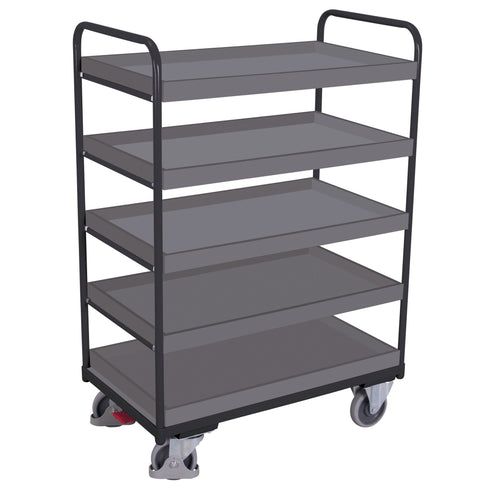 Etagenwagen hoch, 1 Etage + 2 Tabletts