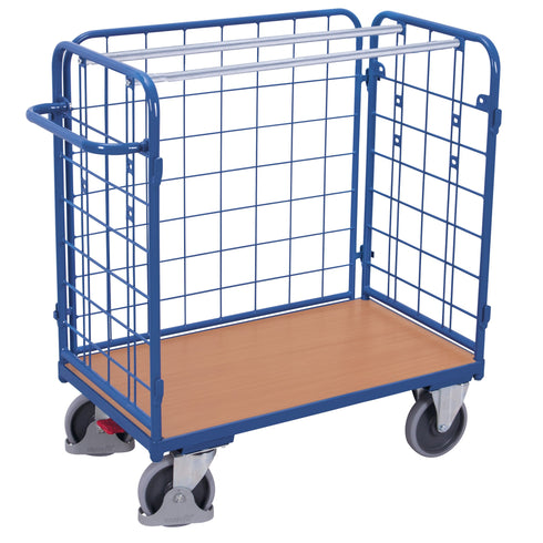 Paket-Dreiwandwagen niedrig