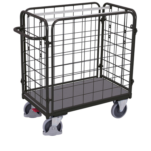 Paket-Vierwandwagen niedrig