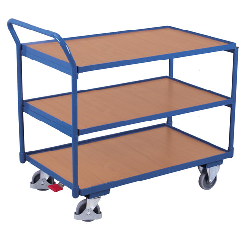 Tischwagen mit 3 Ladeflächen, Höhe 1.010 mm