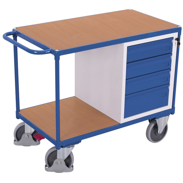 VARIOfit Werkstattwagen mit 2 Ladeflächen sw-600.602