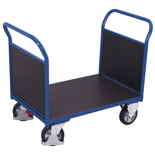 Doppel-Stirnwandwagen mit Siebdruckplatte