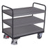 Etagenwagen niedrig, 3 Etagen + 1 Tablett
