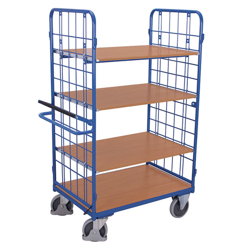 Etagenwagen hoch mit Totmannbremse