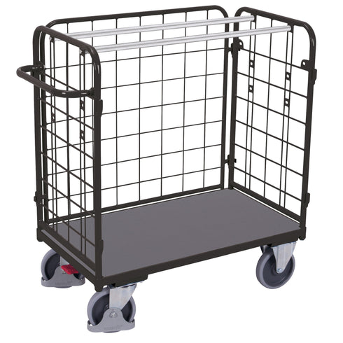 Paket-Dreiwandwagen niedrig