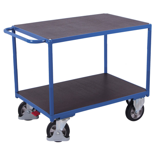 VARIOfit Schwerlast Tischwagen mit 2 Ladeflächen sw-700.530