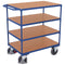 VARIOfit Schwerer Tischwagen mit 4 Ladeflächen sw-700.700