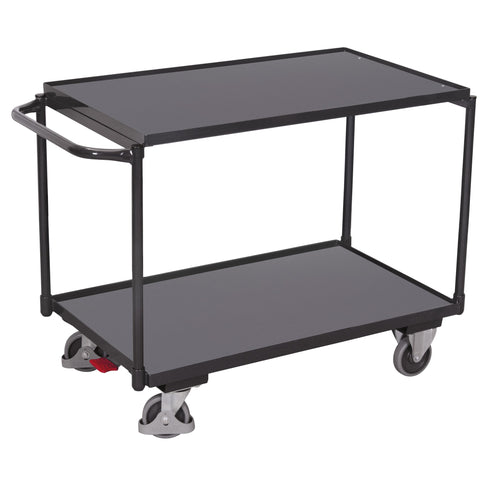 Tischwagen mit 2 Ladeflächen, Höhe 850 mm