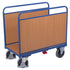 Seitenbügelwagen mit Holzwänden