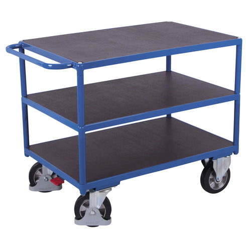 Schwerlast Tischwagen mit 3 Ladeflächen