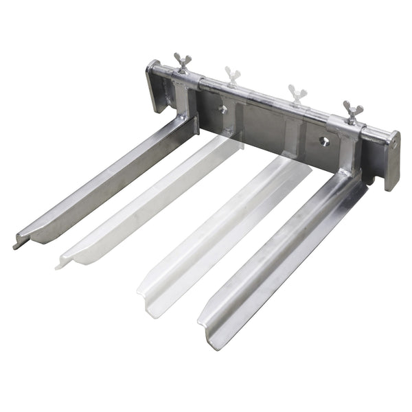 Gabelzinken für Materialheber, verstellbar