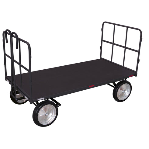 Handpritschenwagen mit 2 Rohrgitterwänden 1.250 kg