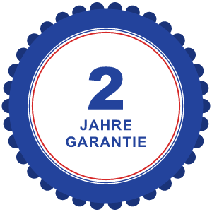 2 Jahre Garantie